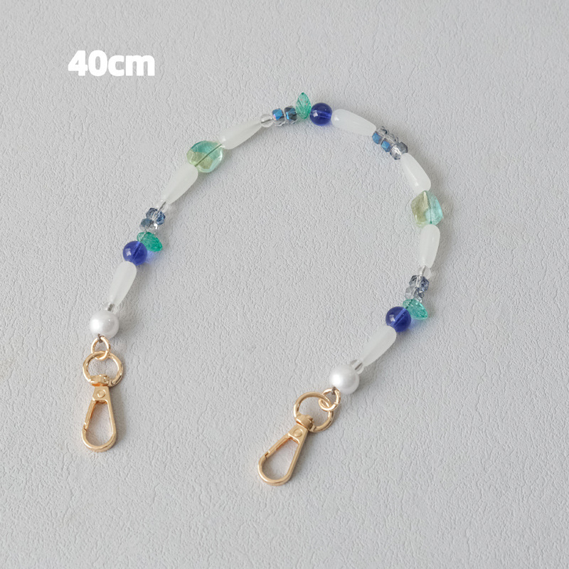 Fashion Bead Bracelet Accessories Crossbody Bag Chain - Image 9