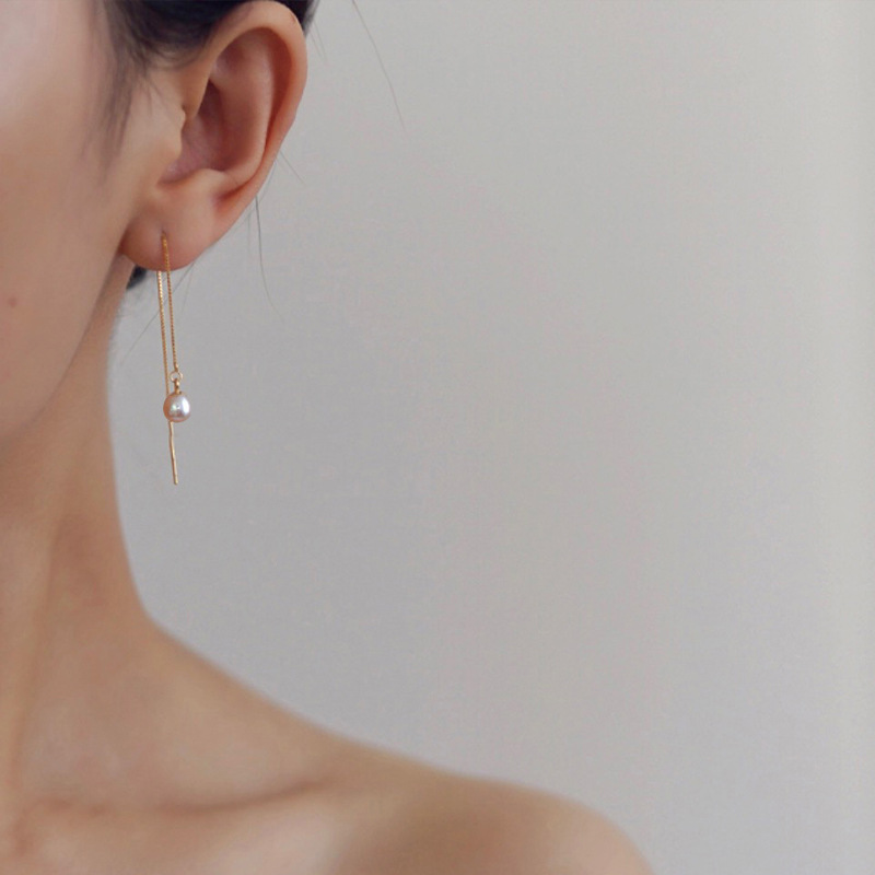 Women's Fashion Long Tassel Hanging Earrings - Image 6