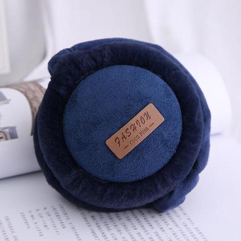 Bluetooth Earmuffs Headphones Warm Plush Earmuffs Ure Color Fashion Foldable Soft Simple Adjustable Winter Accessories - Image 10