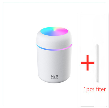 Home Car Charging Colorful Air Humidifier Usb Water Replenishment - Image 6