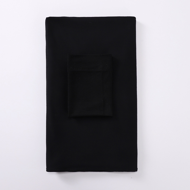 Women's Minimalist Modal Bottom Hat Integrated Scarf - Image 10