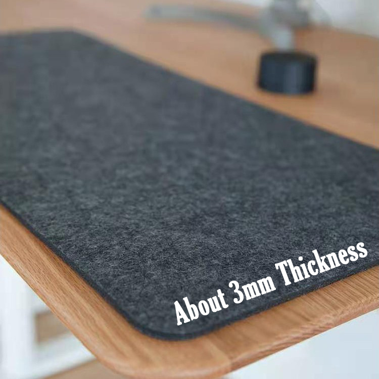 Minimalistic Non-Slip Protector Felt Desk Pad Extended Mouse Keyboard Laptop Gaming PC Accessories C - Image 4