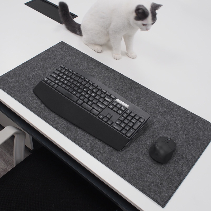 Minimalistic Non-Slip Protector Felt Desk Pad Extended Mouse Keyboard Laptop Gaming PC Accessories C - Image 5