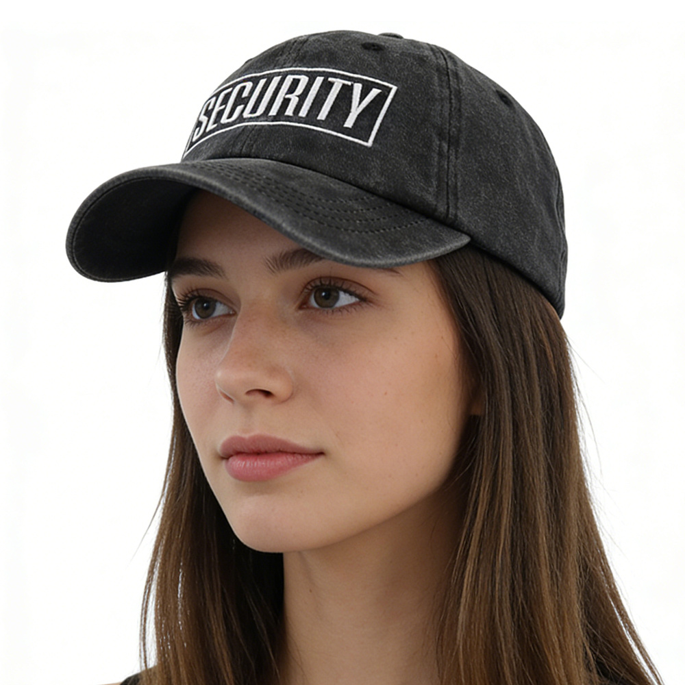2pcs Security Hats For Men Women Security Accessories Baseball Cap - Image 8