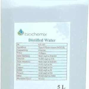 BioChemixHIPURE Distilled Water 5000ml