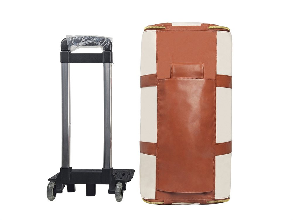 Large Capacity Trolley Travel Bag, Portable Folding Fitness Bag - Image 6