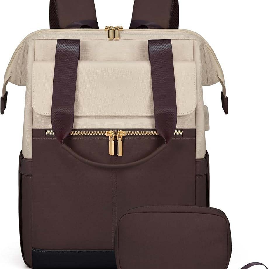 Travel Travel Laptop Large Capacity Luggage Contrast Color Backpack - Image 3