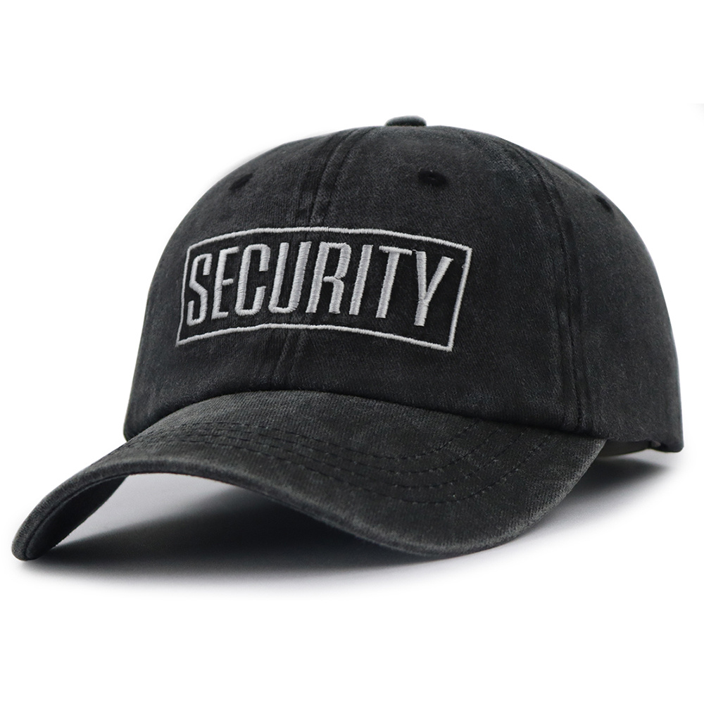 2pcs Security Hats For Men Women Security Accessories Baseball Cap - Image 3