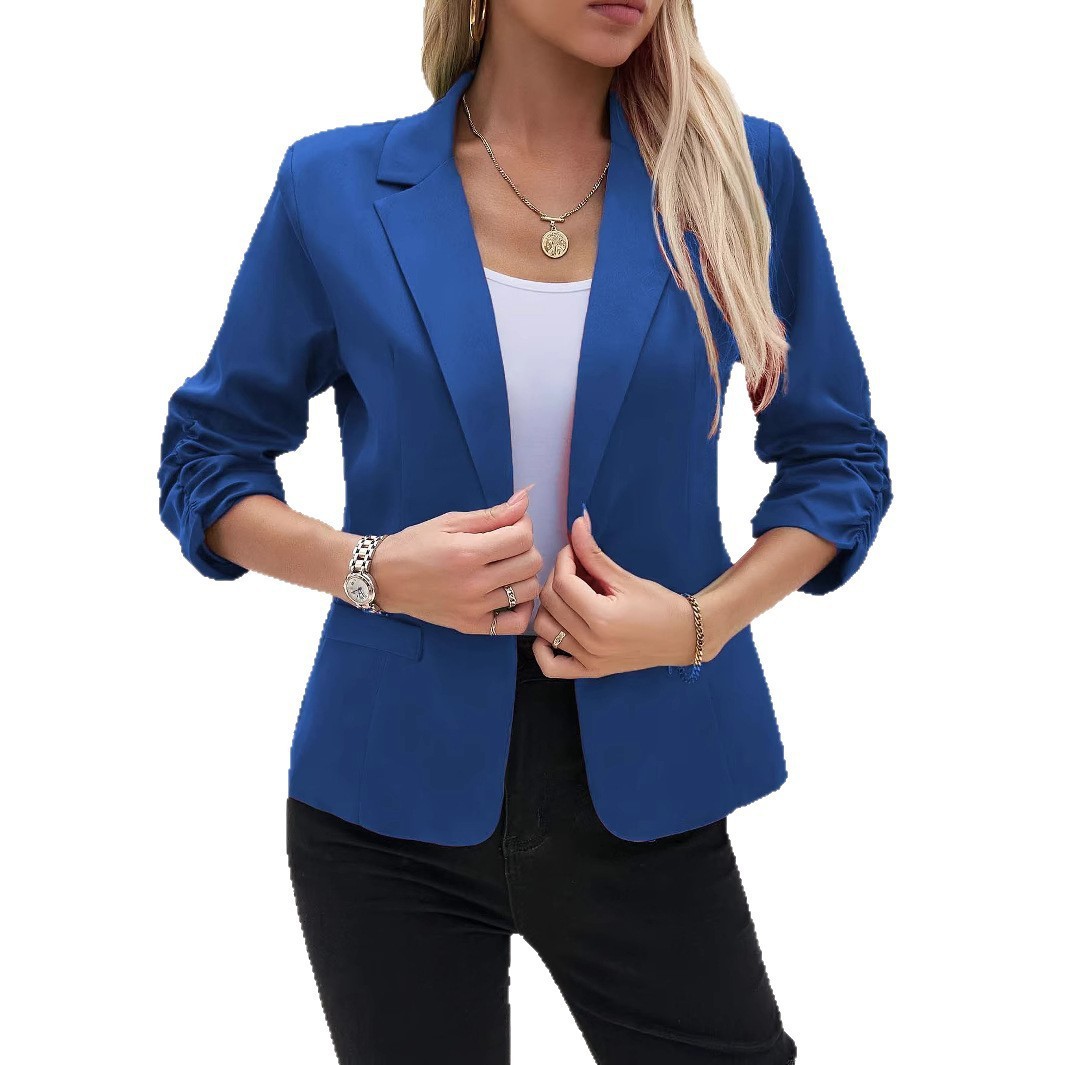 Women's Business Suit Jacket 34 Sleeve Business Casual Jacket - Image 4