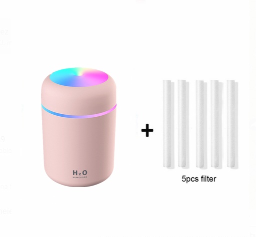 Home Car Charging Colorful Air Humidifier Usb Water Replenishment - Image 7
