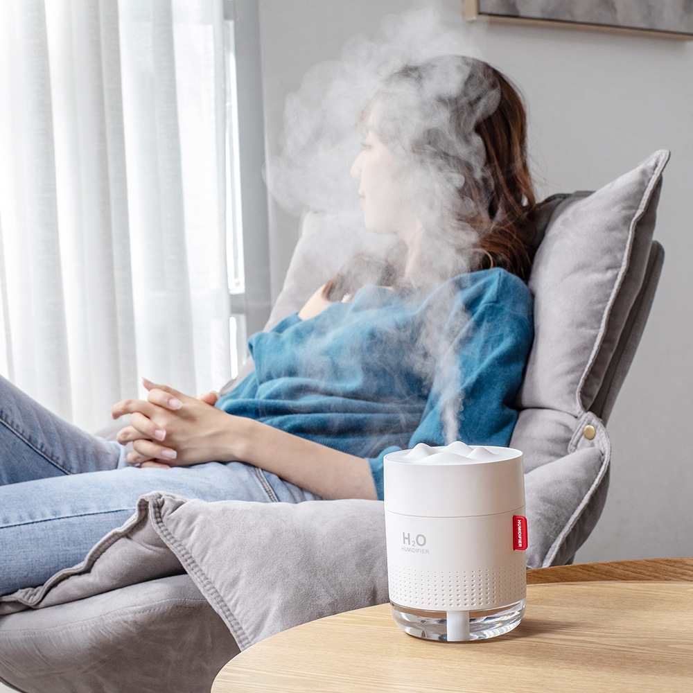 Creative USB Charging Desktop Night Light Humidifier - Image 9