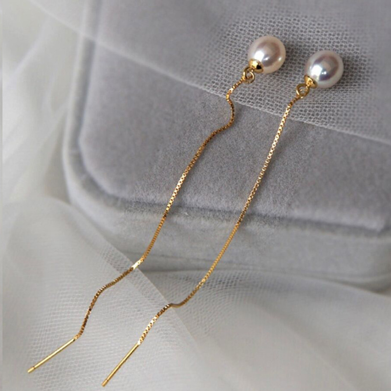 Women's Fashion Long Tassel Hanging Earrings - Image 10