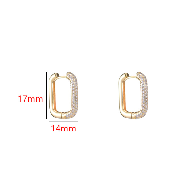 Simple Fashion Earrings Square Accessories - Image 4