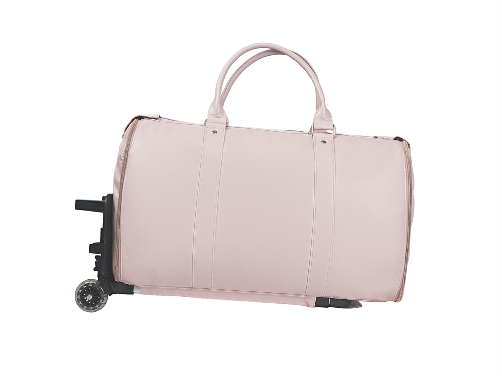 Large Capacity Trolley Travel Bag, Portable Folding Fitness Bag - Image 7
