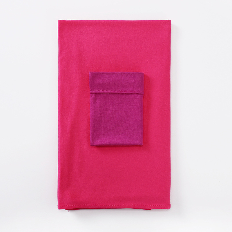 Women's Minimalist Modal Bottom Hat Integrated Scarf - Image 6
