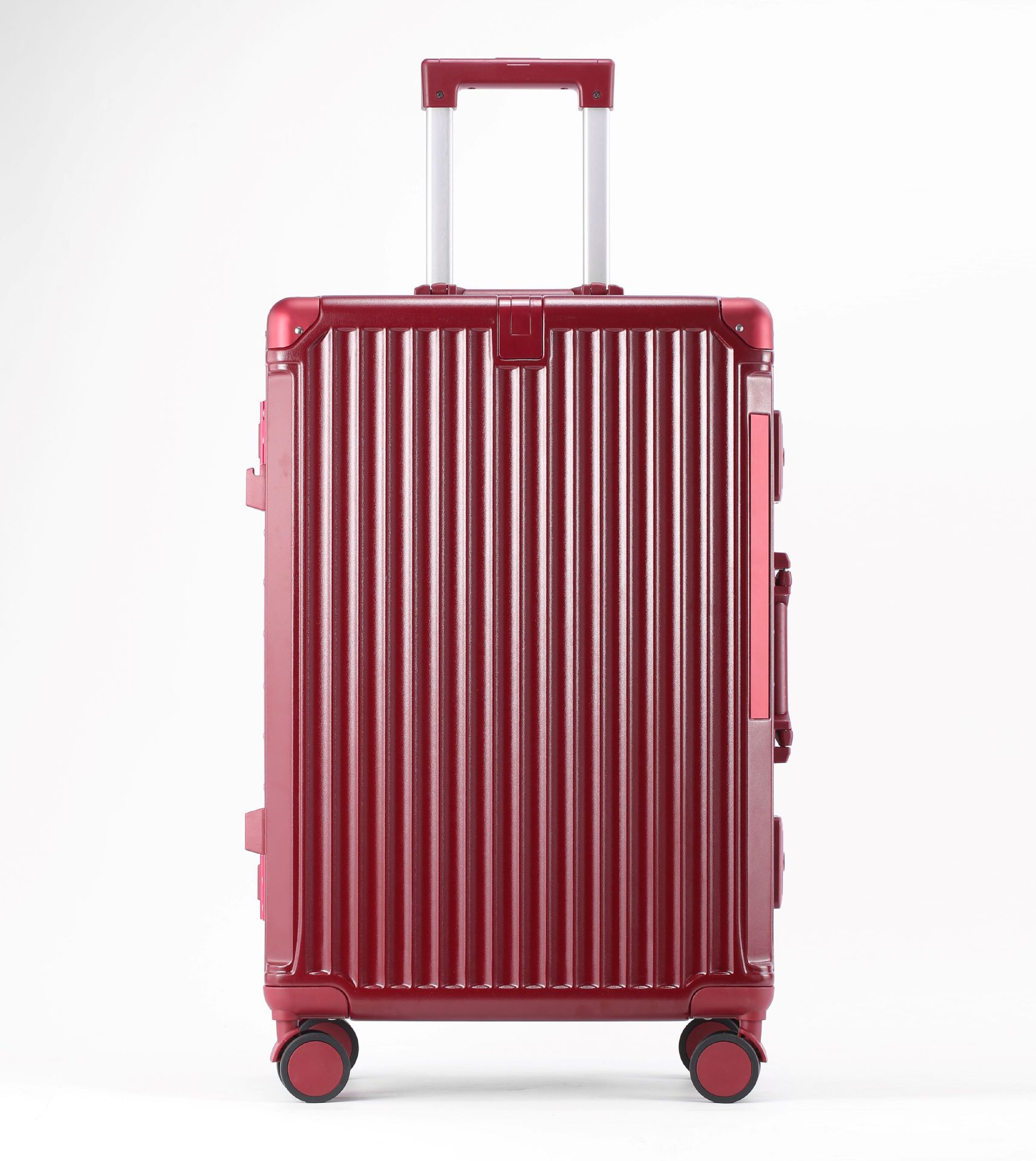 Aluminum-frame Carry-on Suitcase Drop-resistant Trolley Case Travel Luggage - Image 9