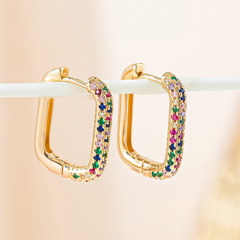 Simple Fashion Earrings Square Accessories - Image 5