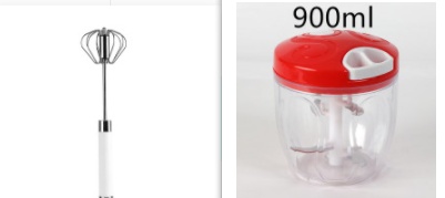 Semi-automatic Stainless Steel Egg Beater Whisk Hand Pressure Rotating Manual Mixer Egg Tools Cream Stirrer Kitchen Accessories - Image 2