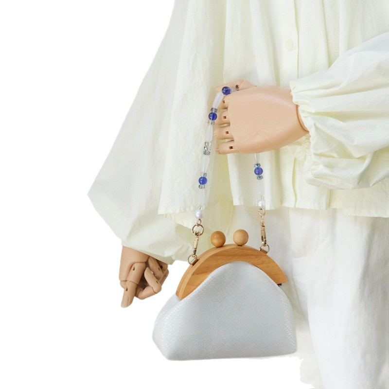 Fashion Bead Bracelet Accessories Crossbody Bag Chain - Image 5