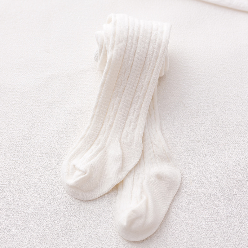 Fashion Simple Baby Cotton Solid Color Pantyhose - Image 6