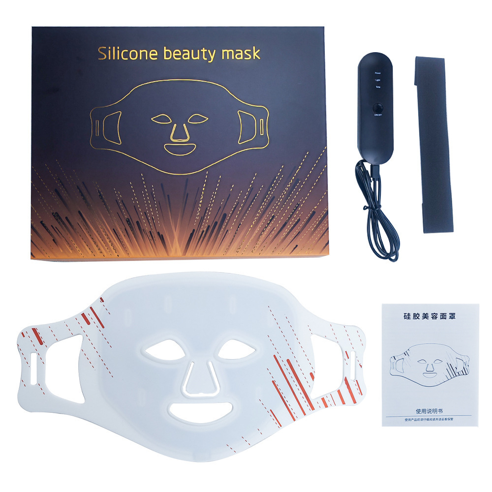 Silicone Mask Beauty Instrument Led Beauty Mask Photon Skin Rejuvenation - Image 4