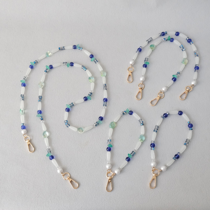Fashion Bead Bracelet Accessories Crossbody Bag Chain - Image 2
