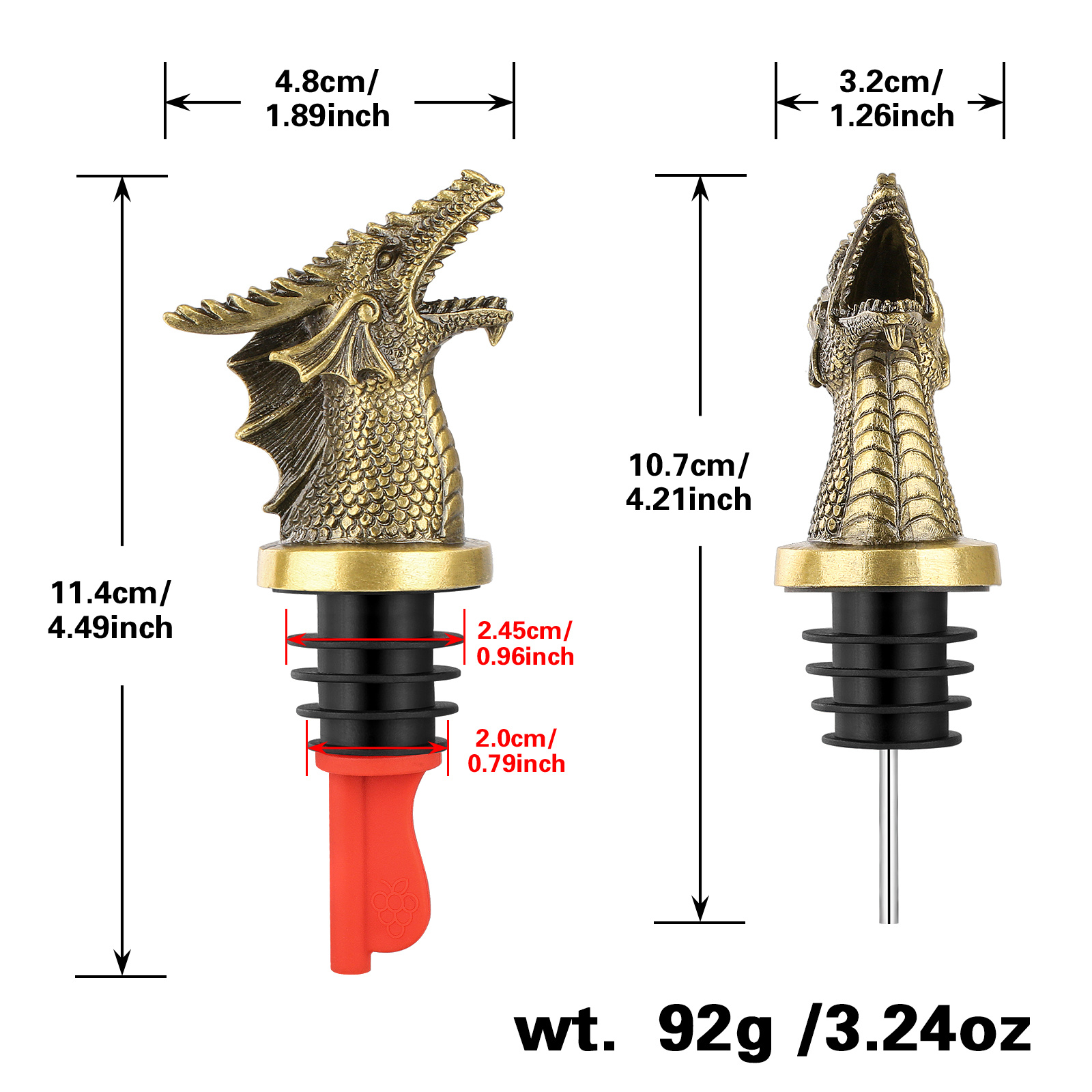 Dual Function Faucet Dispenser, Wine Stopper, Bottle Stopper, Interesting Faucet Dispenser For Cocktails And Whiskey Bottles, Kitchen Accessories - Image 2