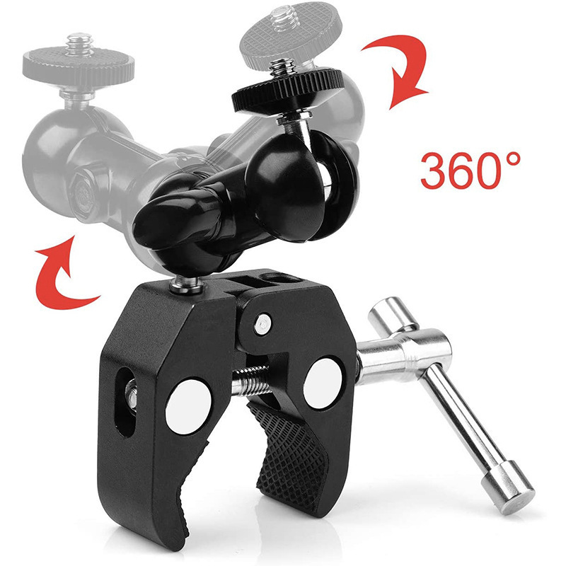 Universal Hot Shoe Monitor Stand SLR Camera Photography Equipment Accessories - Image 10